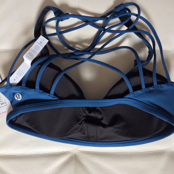 NWT PSDN LULULEMON FREE TO BE BRA WILD POSEIDON - Picture 3 of 5